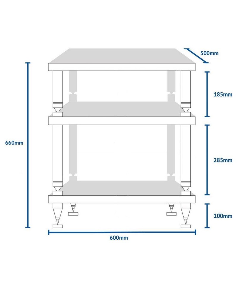 Solidsteel HY-3 Hi-Fi Rack