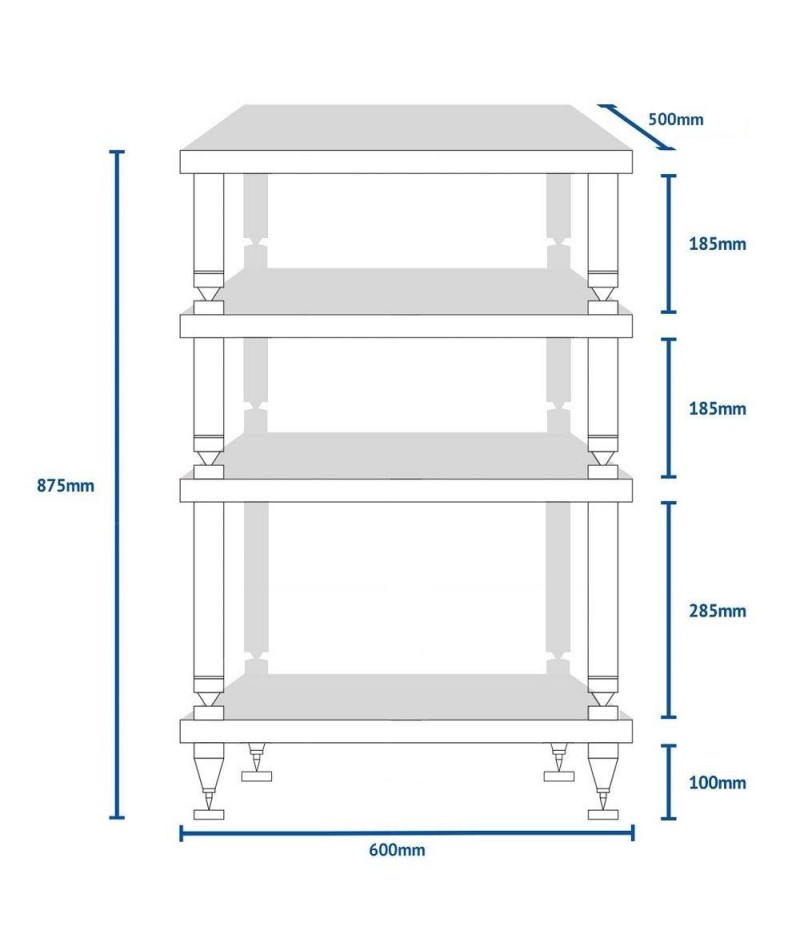 Solidsteel HY-4 Hi-Fi Rack